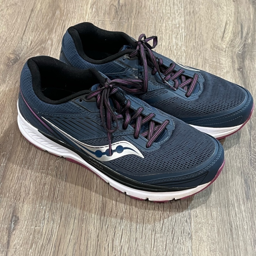 Women’s SAUCONY 10.5 Echelon 8 PWR Run Support Frame Running Shoes Like New!!